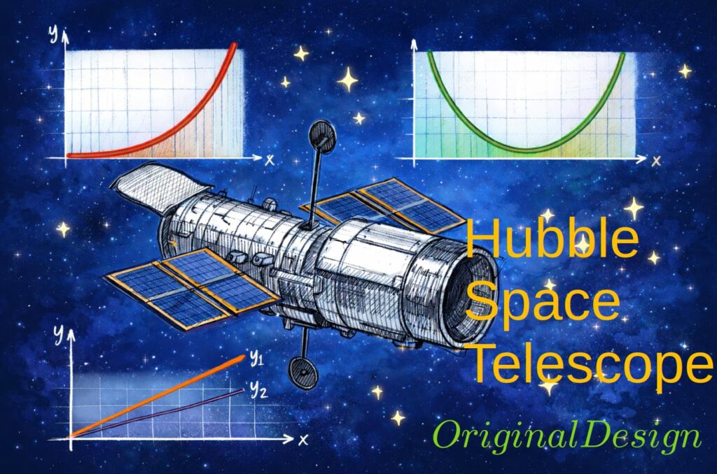 Hubble Space Telescope original design title image