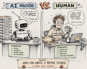 The Ultimate System Requirements Example - AI vs. Human title image